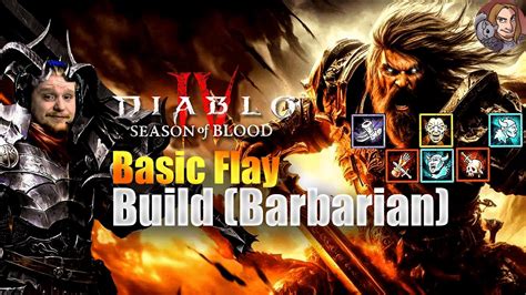 Diablo Iv Flay Bleed Build Barbarian Youtube