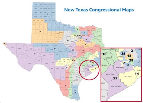 Map Of Texas Congressional Districts 2024 Gianna Cristionna