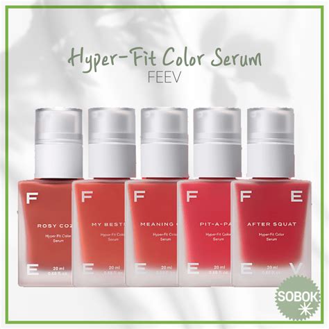 Feev Hyper Fit Color Serum Ml Serum Type Blush Blusher Lazada