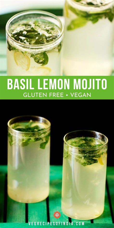 Lemon Mojito Recipe With Basil