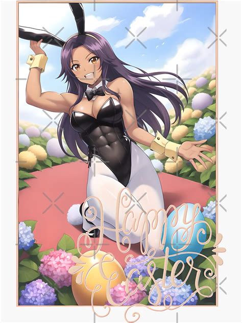 Easter Special Yoruichi Shihouin Sticker For Sale By Gan Vogh