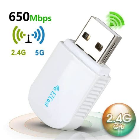 Eeekit 600mbps Usb Wifi Adapter For Pc Wireless Network Adapter For Desktop Nano Size 24g5g