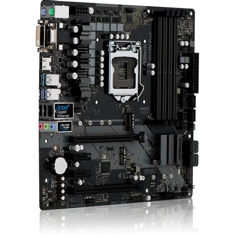ASRock H370M Pro4 Intel H370 So.1151 Dual Channel DDR4 mATX Retail ...