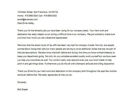 15 Thank You Letter To Employee Pdf Doc