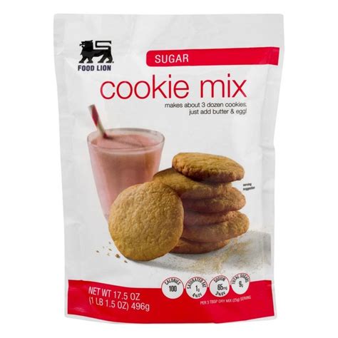 Food Lion Cookie Mix Sugar 175 Oz Instacart