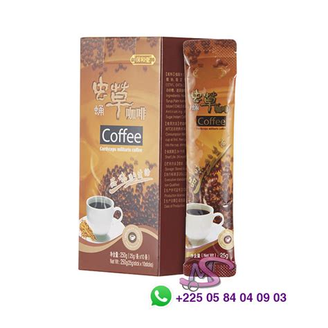 Café CordycepsMilitaris Longrich Market Shop Business