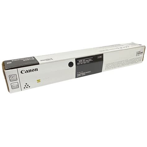 Canon Gpr Black Toner Cartridge Genuine Oem