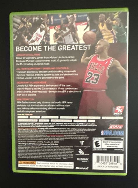 NBA 2K11 Microsoft Xbox 360 2010 No Manual 710425398490 EBay