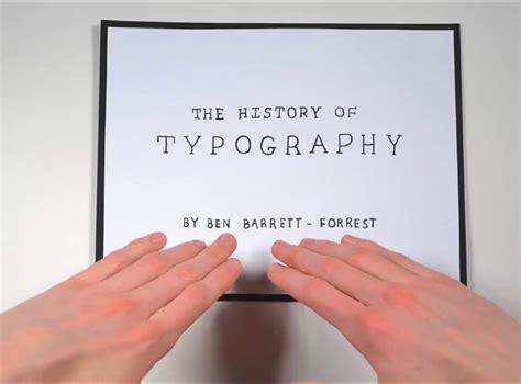 The History Of Typography DesignMantic The Design Shop