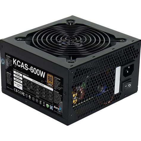 Fonte Aerocool 600w Kcas 80 Plus Bronze Kcas 600w