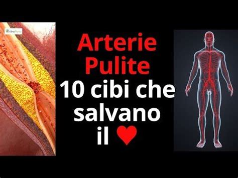 Arterie Pulite 10 Alimenti Che Salvano Il Tuo Cuore YouTube