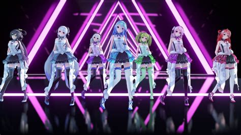 MMD PRODUCE 101 Theme Song 创造101 主题曲 MODEL DL TDA Miku Luka