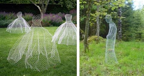 How To Make Chicken Wire Ghosts Chicken Wire Ghost Spooky Diy