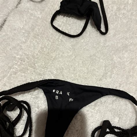 Frankie S Bikinis Black Bikini Set In Perfect Depop