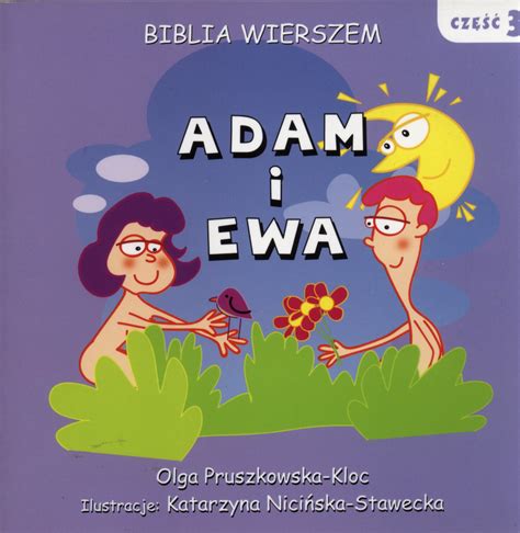 Biblia wierszem Adam i Ewa kolorowanka Księgarnia Chrześcijańska CLC