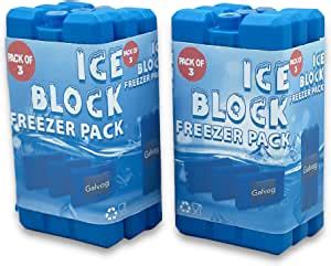 Galvog Ice Packs Freezer Blocks For Cool Boxes Lunch Bags Advance