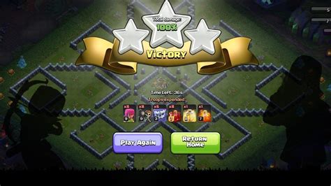 3 Star 2019 Challenge Clash Of Clans Youtube