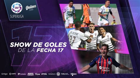 Superliga Show De Goles De La Fecha 17 Youtube