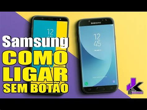 Como ligar celular sem o botão SIMPLES YouTube