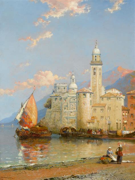 Bonhams Arthur Joseph Meadows British 1843 1907 Amalfi Gulf Of