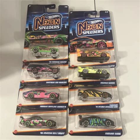 HOT WHEELS NEON SPEEDERS SERIES Complete Set PicClick CA