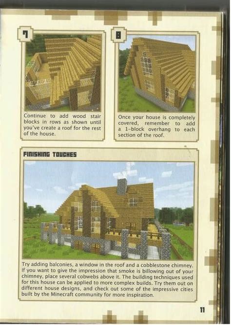 Minecraft Wooden House Blueprints