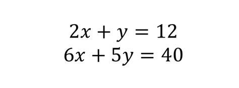 Simultaneous Equations GCSE Maths Revision Guide Tutor In