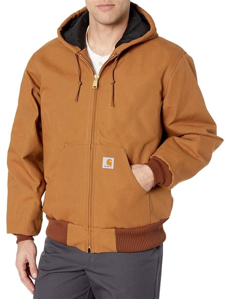Carhartt Carhartt Mens Quilted Flannel Lined Duck Active Jacket