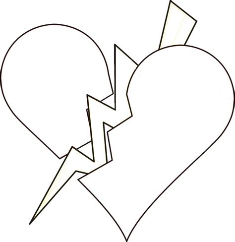 Sad Broken Heart Coloring Pages Coloring Pages