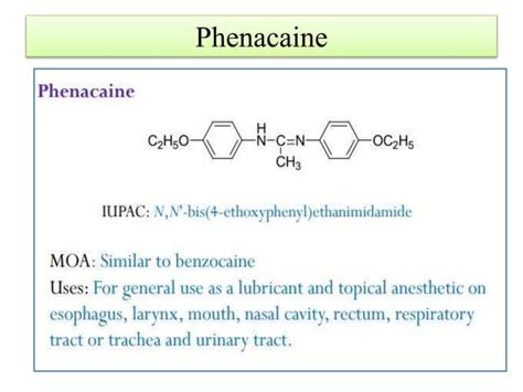 Local Anesthetics Medicinal Chemistry PPT