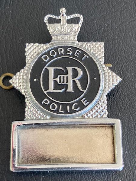 Dorset Police Cap Badge Rustys