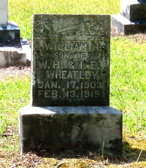 William H Wheatley 1903 1919 Homenaje De Find A Grave