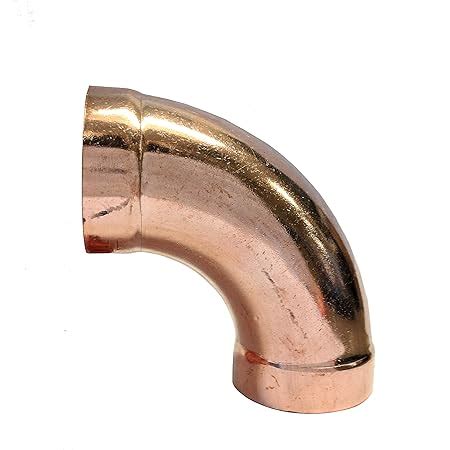 Libra Supply Dwv Inch Inch Wrought Copper Degree Long Turn