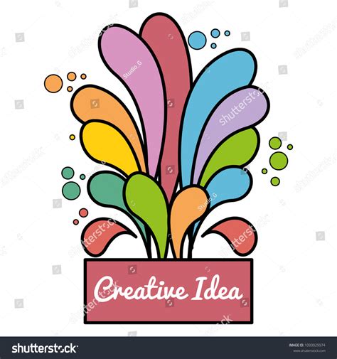 Splash Flow Creative Ideas Stock Vector (Royalty Free) 1093029974