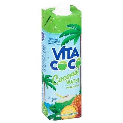 Vita Coco Coconut Water Pineapple 12 Pk 1 Lt Fred Meyer