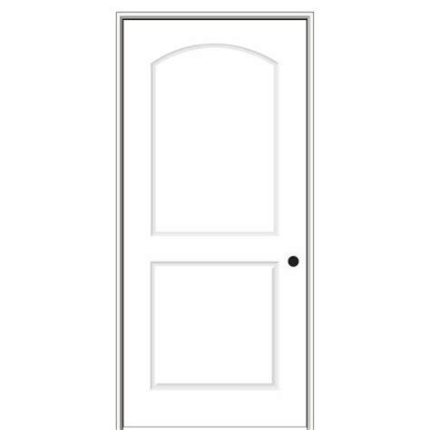 Mmi Door 32 In X 80 In Smooth Caiman Left Hand Solid Core Primed Molded Composite Single