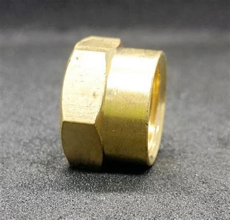 Hexagonal Brass Hex Nut For Hardware Fitting Inner Diameter 25 Mm At