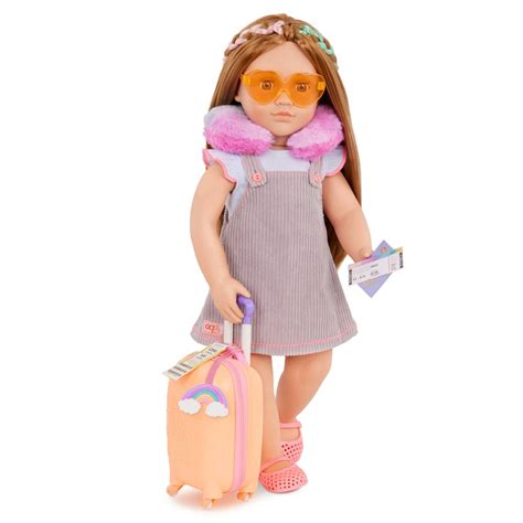 Our Generation Deluxe Over The Rainbow Luggage And Travel Set Smyths