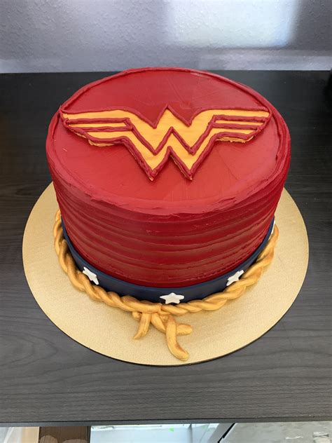 Wonder Woman Desserts Cake Food