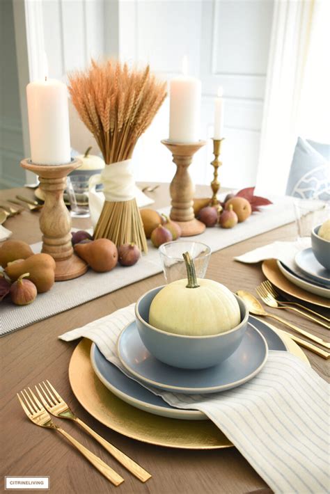 RUSTIC THANKSGIVING TABLE | CITRINELIVING