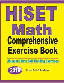 HiSET Math Comprehensive Exercise Book By The Math Notion TPT