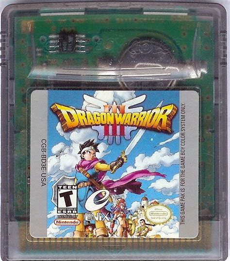 Dragon Warrior Iii 1988 Nes Box Cover Art Mobygames