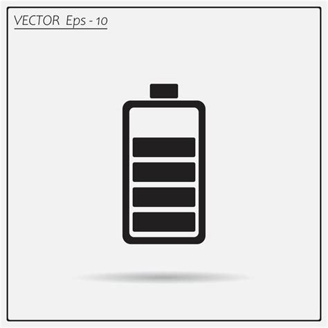 Premium Vector Battery Icon