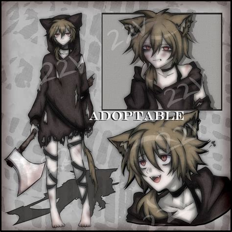 Adopt Auction Catboy Killer Close By Oolongchik22v On Deviantart