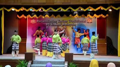 Pertandingan Tarian Tradisional 2014johan Johor Youtube