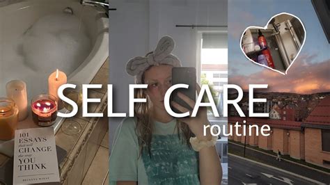 Self Care Night Routine Moja Wieczorna Rutyna Youtube