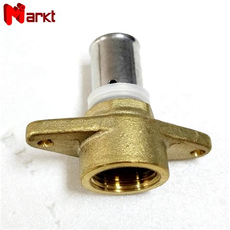 Pex Al Pex Pipe Connector Press Brass Fitting Dzr Brass Dzr Pex Al