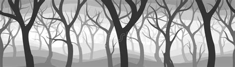 Dark Woods Stock Vector Image Of Horror Design Black 14541495