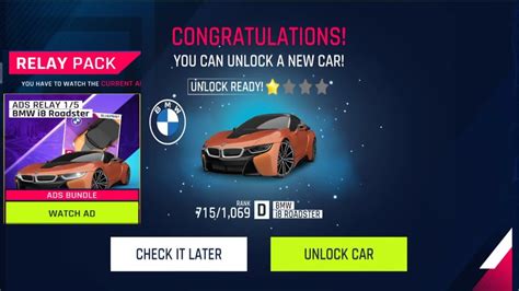 Asphalt Ads Realy Packs Unlocked Bmw I Roadster Youtube