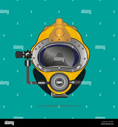 Kirby Morgan Superlite B Diving Helmet Stock Vector Image Art Alamy